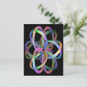 Fantasy 3D Gyroscoop Briefkaart (Staand voorkant)