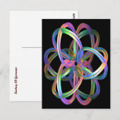 Fantasy 3D Gyroscoop Briefkaart (Voorkant / Achterkant)