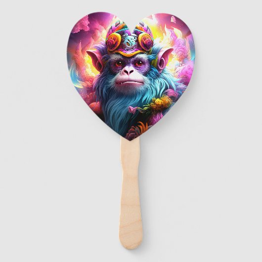 Fantasy Aap Handwaaier (Voorkant)