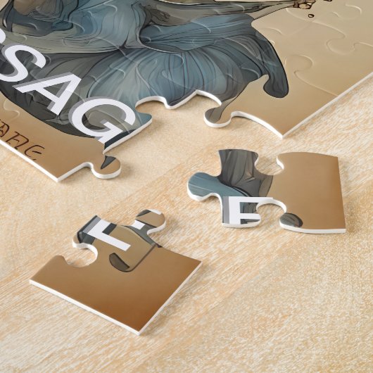 Fantasy Abstract Hemelse Dierenriem Teken Dreamsca Legpuzzel (Zijkant)