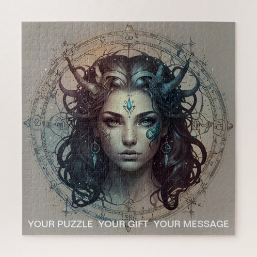 Fantasy Abstract Hemelse Dierenriem Teken Dreamsca Legpuzzel (Verticaal)