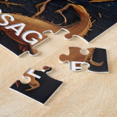 Fantasy Abstract Hemelse Dierenriem Teken Dreamsca Legpuzzel (Zijkant)