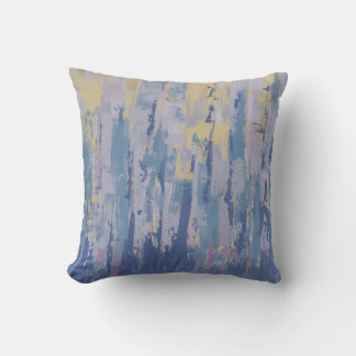 Fantasy Abstract Waterfront Cityscape Kussen