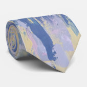 Fantasy Abstract Waterfront Cityscape Stropdas (Opgerold)