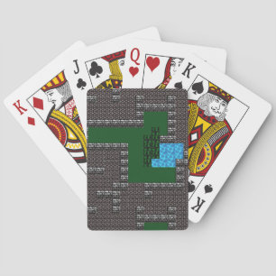 Fantasy Adventure Dungeon Map Speelkaarten