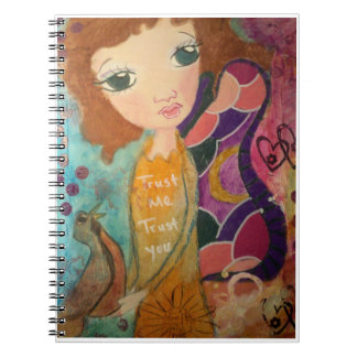 Fantasy afbeelding Trust fee-laptop Notitieboek