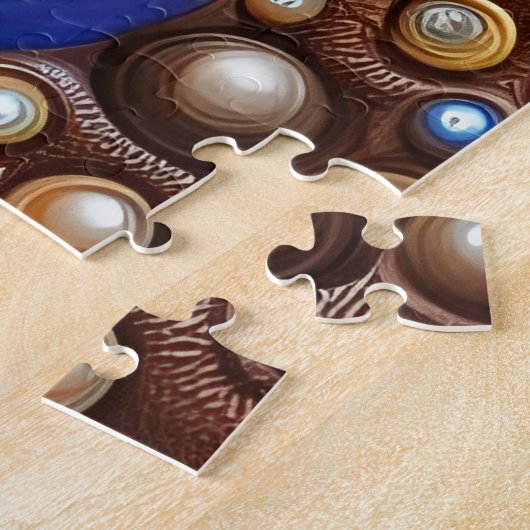 Fantasy African American elf Legpuzzel (Zijkant)