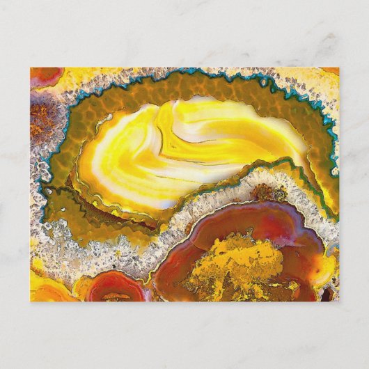 Fantasy Agate Opus 01 Briefkaart (Voorkant)