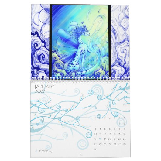 Fantasy Agenda 2011 Kalender (Jan 2027)