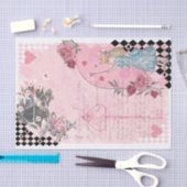 Fantasy Alice in Wonderland Checkerboard Tissuepapier (Craft)