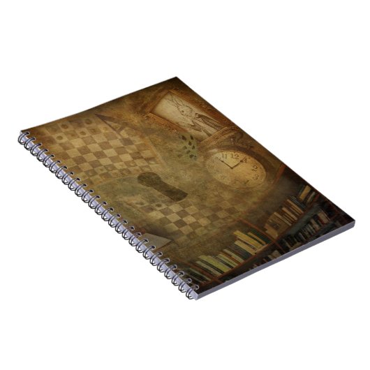 Fantasy Alice in Wonderland Journal Notitieboek (Rechterzijde)