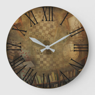 Fantasy  Alice in Wonderland Kantoor Bedroom Grote Klok