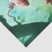 Fantasy Alice in Wonderland ontkoppeling Tissuepapier (Detail)