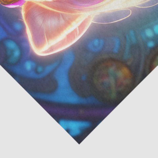 Fantasy Alice in Wonderland ontkoppeling Tissuepapier (Detail)