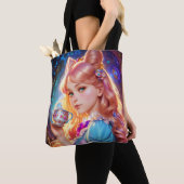 Fantasy Alice in Wonderland Tote Bag (Dichtbij)