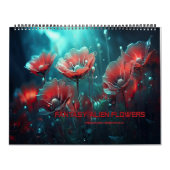 Fantasy Alien Flowers Kalender (Hoes)