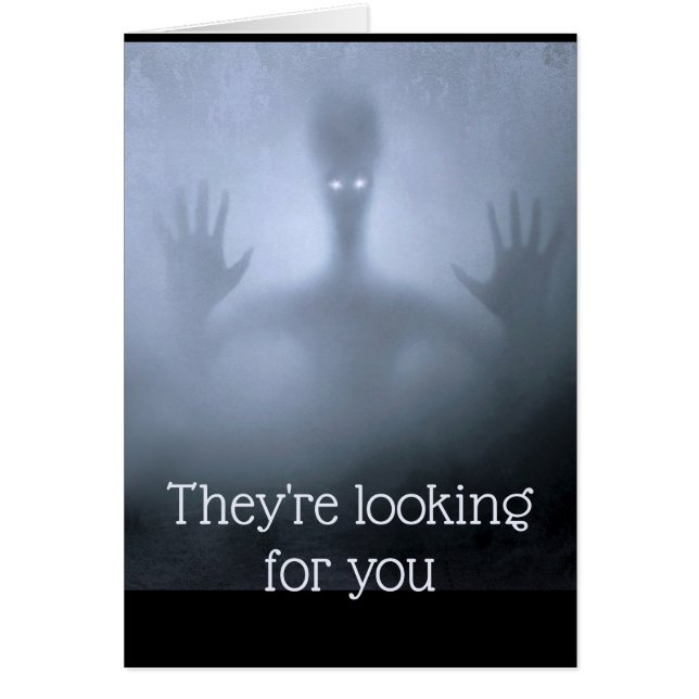 Fantasy Alien Fog Verjaardag eng Op zoek naar jou (Voorkant)