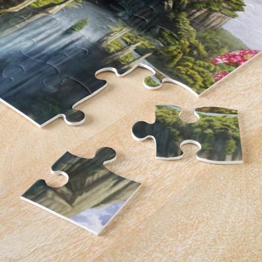 Fantasy Andere werelden in de wolken Legpuzzel (Zijkant)