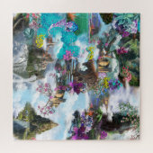 Fantasy Andere werelden in de wolken Legpuzzel (Horizontaal)