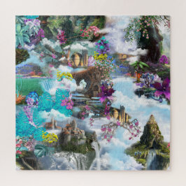 Fantasy Andere werelden in de wolken Legpuzzel