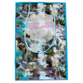 Fantasy Andere werelden in de wolken Medium Cadeauzakje (Voorkant)