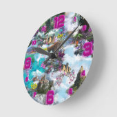 Fantasy Andere werelden in de wolken  Ronde Klok (Hoek)