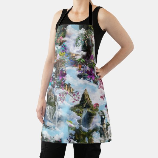 Fantasy Andere werelden in de wolken Schort (Insitu)