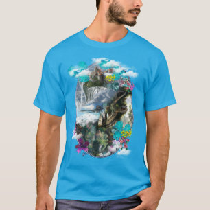 Fantasy Andere werelden in de wolken T-shirt