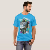 Fantasy Andere werelden in de wolken T-shirt (Voorkant volledig)