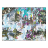 Fantasy Andere werelden in de wolken Tafelkleed (Voorkant (Horizontaal))