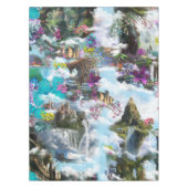 Fantasy Andere werelden in de wolken Tafelkleed (Voorkant)