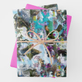 Fantasy Andere werelden in het wolkenmedium Inpakpapier Vel (In situ)