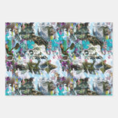 Fantasy Andere werelden in het wolkenmedium Inpakpapier Vel (Voorkant)