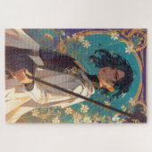 Fantasy Anime Girl Magic Legpuzzel (Horizontaal)