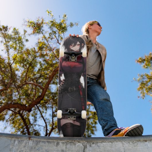Fantasy Anime  Meisje Persoonlijk Skateboard (Buiten 1)