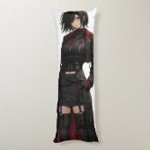 Fantasy Anime Mysterious Girl Lichaamskussen (Achterkant (Verticaal))