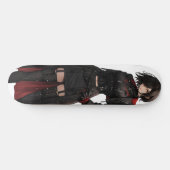 Fantasy Anime Mysterious Girl Persoonlijk Skateboard (Horizontaal)