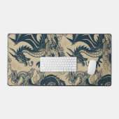 Fantasy Antieke Draken Bureaumat (Keyboard & Muis)