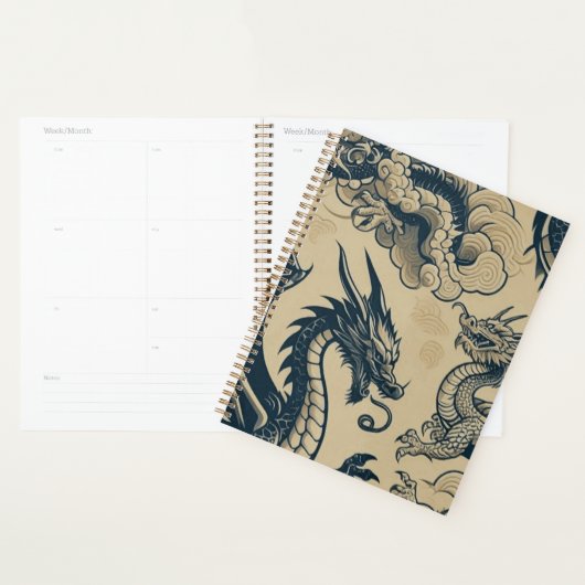 Fantasy Antieke Draken  Planner (Display)