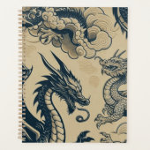 Fantasy Antieke Draken  Planner (Voorkant)