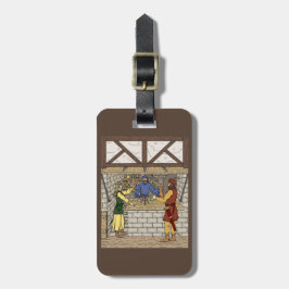 Fantasy Apothecary Shop Bagagelabel