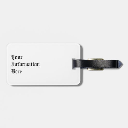 Fantasy Apothecary Shop Bagagelabel (Achterkant horizontaal)