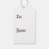 Fantasy Apothecary Shop Cadeaulabel (Achterkant)