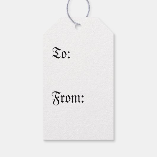 Fantasy Apothecary Shop Cadeaulabel (Achterkant)