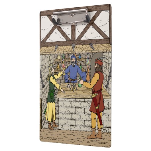 Fantasy Apothecary Shop Klembord (Links)