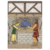 Fantasy Apothecary Shop Klembord (Achterkant)