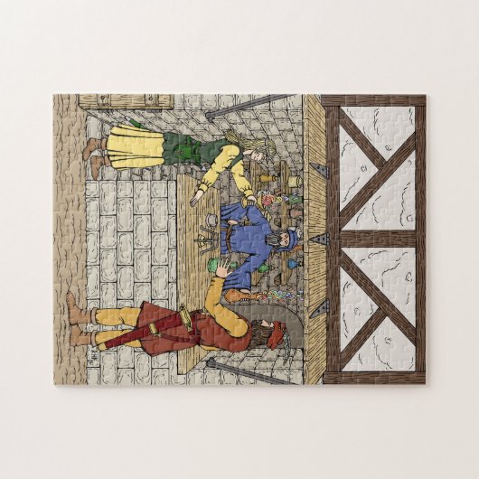 Fantasy Apothecary Shop Legpuzzel (Horizontaal)