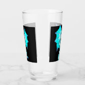 Fantasy Aqua Blue Dragon Glas (Links)