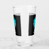 Fantasy Aqua Draak Mythologische Kunst Schepsel Glas (Rechts)