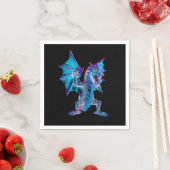 Fantasy Aqua Dragon x 50 Servet (Insitu)